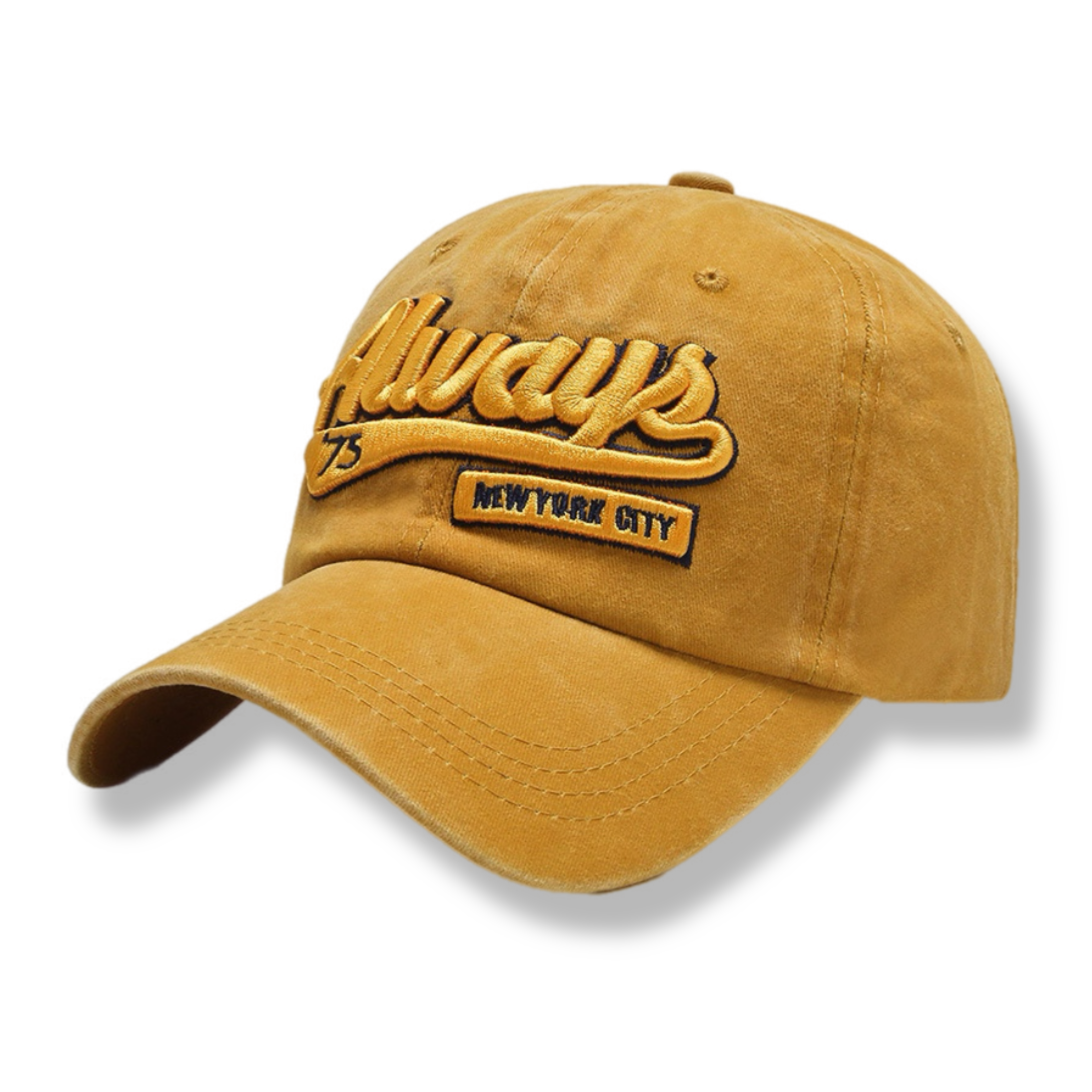 Washed jeans casual baseball cap