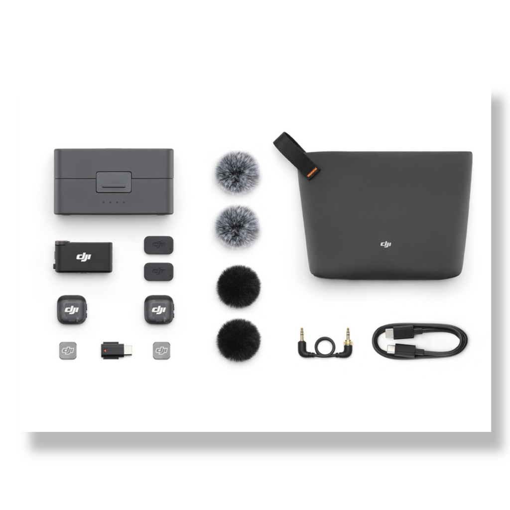 Dji Mic 3 ( 2 TX + 1 RX + Charging Case )