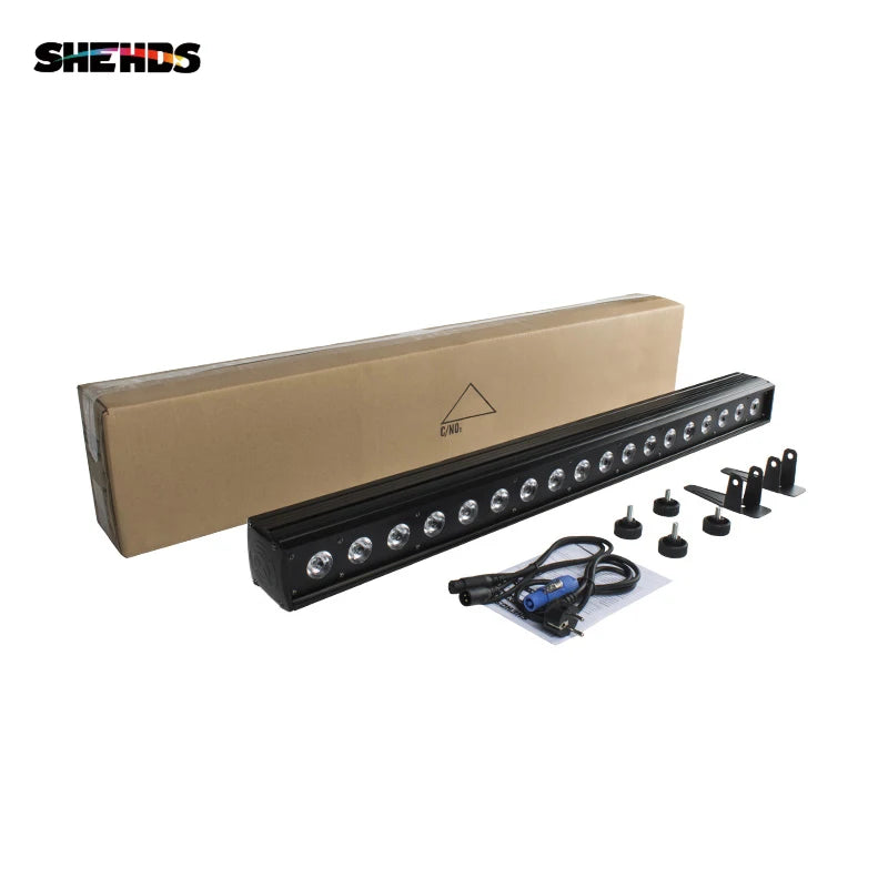 SHEHDS 2/4pcs LED Wall Wash Bar RGBWA+UV