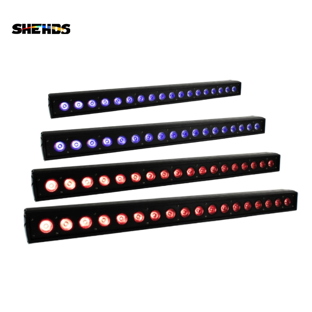 SHEHDS 2/4pcs LED Wall Wash Bar RGBWA+UV