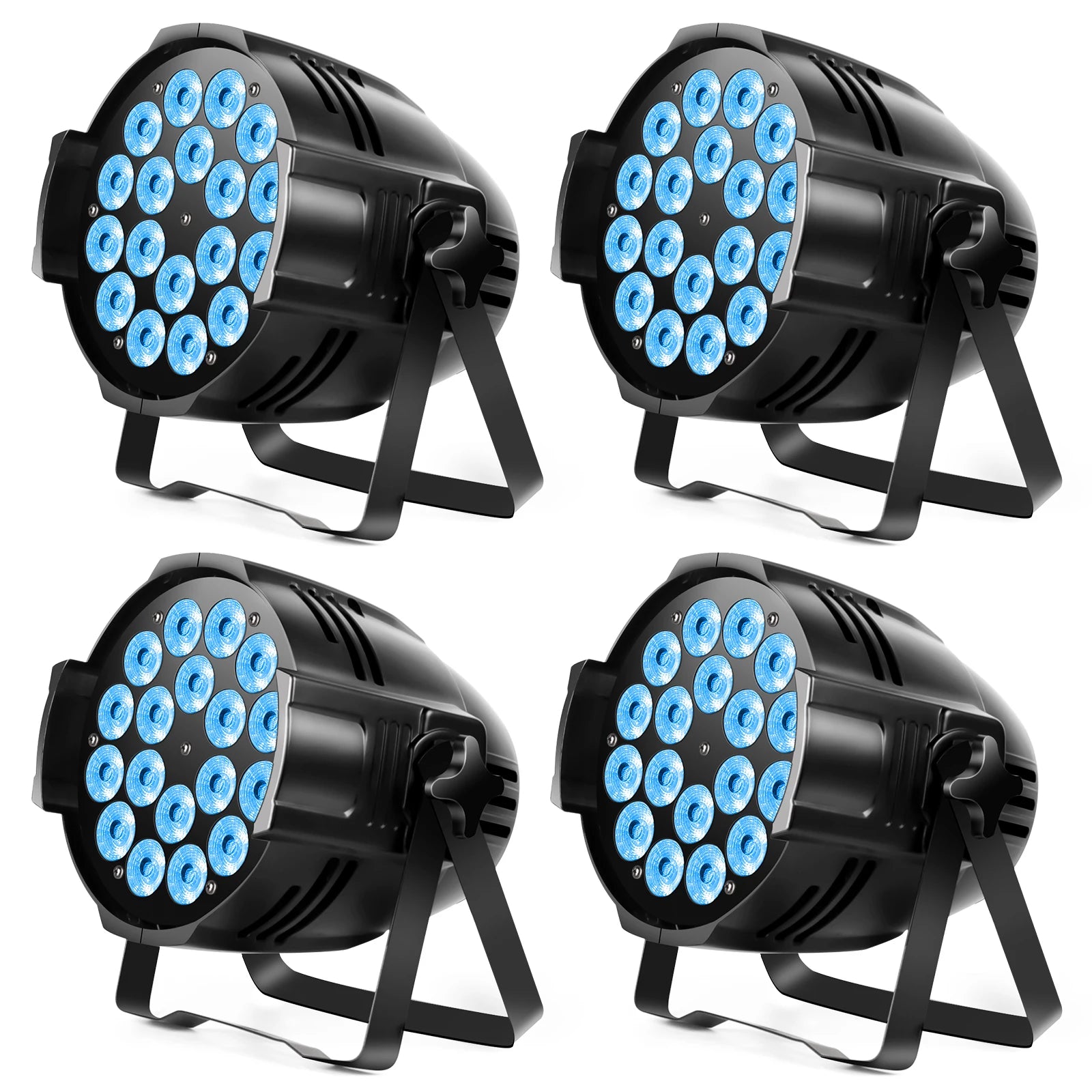 U'King 200W 18 LED Par Light 4PCS